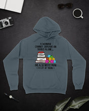 Load image into Gallery viewer, A Woman Cannot Survive On Book Alone She Also Needs Yarn Trending Hoodie