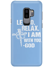 Load image into Gallery viewer, Let You Relax I Am With You Gray Background Phone case