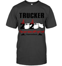 Load image into Gallery viewer, 2020 The Year When Shit Got Real Quarantined Gift For Trucker Guys Tee