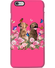 Load image into Gallery viewer, Gift For Dog LoversChesapeake Bay Retriever With Peonies Phone case