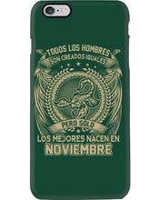 Load image into Gallery viewer, Los Mejores Nacen En Noviembre Gift For Men Phone case
