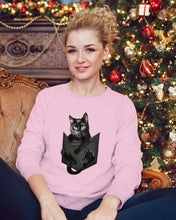 Load image into Gallery viewer, Cat In Your Front Pocket Perfect Gift For Friends Who Loves Cat Sweatshirt
