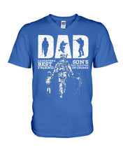 Load image into Gallery viewer, Daughter's Best Friend Son's Partner In Crime Special Custom Design Guys V-Neck
