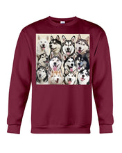 Load image into Gallery viewer, Many Love Husky Siberian On Phone Case Gift For Husky Lovers Sweatshirt