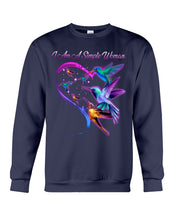 Load image into Gallery viewer, Hummingbirds Heart Shaped I Am A Simple Woman Gift For Mom Sweatshirt
