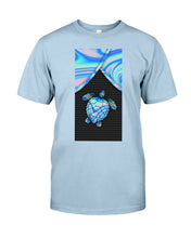 Load image into Gallery viewer, Magical Blue Turtle Pattern Gift For Turtle Lovers Guys Tee