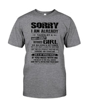 Load image into Gallery viewer, I'm Already Taken By September Sexy And Crazy Girl For Birthday Gift Guys Tee