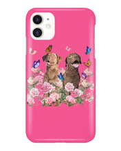 Load image into Gallery viewer, Gift For Dog LoversChesapeake Bay Retriever With Peonies Phone case