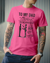Load image into Gallery viewer, Giving For Dad Let You Know You're Appreciated Custom Design Guys Tee
