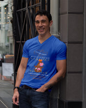Load image into Gallery viewer, Cow I Need Somebody Who Sees The Crazy And Still Wants Me Guys V-Neck