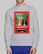 Load image into Gallery viewer, Cavalier Happy Holiday Gift For Dog Lovers Unisex Long Sleeve