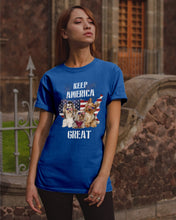 Load image into Gallery viewer, Keep America Great Yorkshire Terrier Gift For Dog Lovers Guys Tee