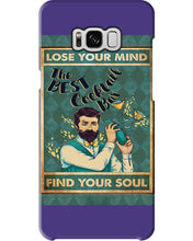 Load image into Gallery viewer, Lose Your Mind Find Your Soul Gift For Bartender Phone case