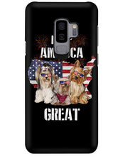 Load image into Gallery viewer, Keep America Great Yorkshire Terrier Gift For Dog Lovers Phone case
