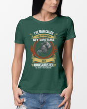 Load image into Gallery viewer, Mamasaurus Rex Is My Favorite Special Custom Design Ladies Tee