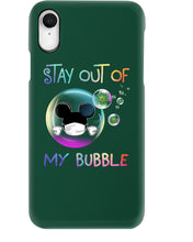 Load image into Gallery viewer, Lovely Phone Case Rainbow Design Stay Out Of My Bubble Gift For Friends Phone case
