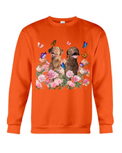 Load image into Gallery viewer, Gift For Dog LoversChesapeake Bay Retriever With Peonies Sweatshirt