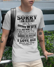 Load image into Gallery viewer, Gift For Husband I Love Here Forever And Always Guys Tee