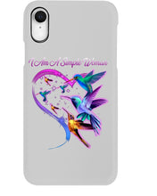 Load image into Gallery viewer, Hummingbirds Heart Shaped I Am A Simple Woman Gift For Mom Phone case