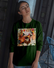 Load image into Gallery viewer, Lovely Phone Case With Flowers Gift For Chicken Lovers Unisex Long Sleeve