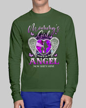 Load image into Gallery viewer, I Used To Be Her Angel Now She’s Mine Gift For Mommy Girl’s Unisex Long Sleeve