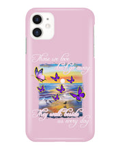 Load image into Gallery viewer, Butterfly Sunset On Beach Those We Love Don't Go Away Gift For Lover Phone case