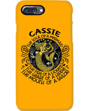 Load image into Gallery viewer, Gift For Cassie Girl The Soul Of A Mermaid Phone case