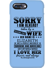 Load image into Gallery viewer, Gift For Husband I Love Here Forever And Always Phone case