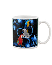 Load image into Gallery viewer, Lovely Phone Case Twinkling Blue Heart Gift For Parrots Lovers Mug