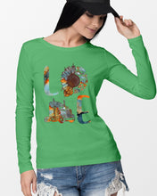 Load image into Gallery viewer, Love Trucker Simple Unique Custom Design For Personalized Job Gift Unisex Long Sleeve