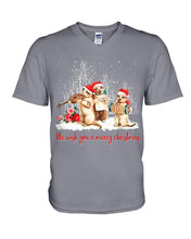 Load image into Gallery viewer, Cats We Wish You A Merry Christmas Gift For Cat Lovers Guys V-Neck