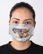 Load image into Gallery viewer, Keep America Great Yorkshire Terrier Gift For Dog Lovers Cloth Face Mask