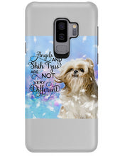 Load image into Gallery viewer, Angels And Shih Tzu Are Not Different Gift For Dog Lovers Phone case