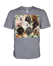 Load image into Gallery viewer, Lovely Poodle Special Custom Design For Dog Lovers Guys V-Neck
