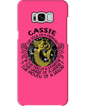 Load image into Gallery viewer, Gift For Cassie Girl The Soul Of A Mermaid Phone case