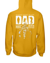 Load image into Gallery viewer, Daughter's Best Friend Son's Best Partner Birthday Gift For Dad Hoodie