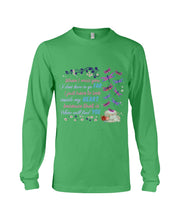Load image into Gallery viewer, Butterflies When I Miss You I Just Have To Look Inside My Heart Gift For Lover Unisex Long Sleeve