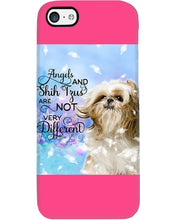 Load image into Gallery viewer, Angels And Shih Tzu Are Not Different Gift For Dog Lovers Phone case