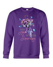 Load image into Gallery viewer, Butterflies Find Joy In The Journey Gift For Daughter Sweatshirt