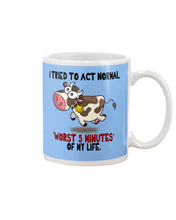 Load image into Gallery viewer, Cow Worst 5 Minutes Gift For Cow Lovers Mug