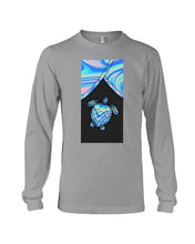 Load image into Gallery viewer, Magical Blue Turtle Pattern Gift For Turtle Lovers Unisex Long Sleeve