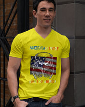 Load image into Gallery viewer, Eagle American Pride Spirit Of America Gift For American People Guys V-Neck