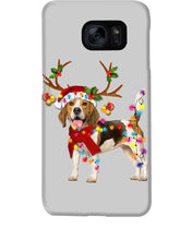 Load image into Gallery viewer, Beagle Gorgeous Reindeer Xmas Lights Gift For Dog Lovers Phone case
