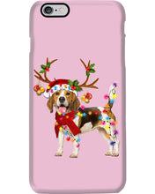 Load image into Gallery viewer, Beagle Gorgeous Reindeer Xmas Lights Gift For Dog Lovers Phone case