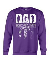 Load image into Gallery viewer, Daughter's Best Friend Son's Partner In Crime Special Custom Design Sweatshirt
