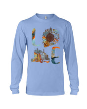 Load image into Gallery viewer, Love Trucker Simple Unique Custom Design For Personalized Job Gift Unisex Long Sleeve