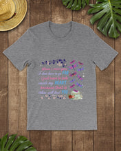 Load image into Gallery viewer, Butterflies When I Miss You I Just Have To Look Inside My Heart Gift For Lover Guys Tee