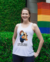 Load image into Gallery viewer, I Can Make Surgical Disposable What's Your Superpower Trending Ladies Flowy Tank