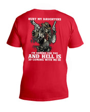 Load image into Gallery viewer, I'm Coming For You And Hell Is Coming With Me Guys V-Neck