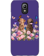 Load image into Gallery viewer, Gift For Dog LoversChesapeake Bay Retriever With Peonies Phone case